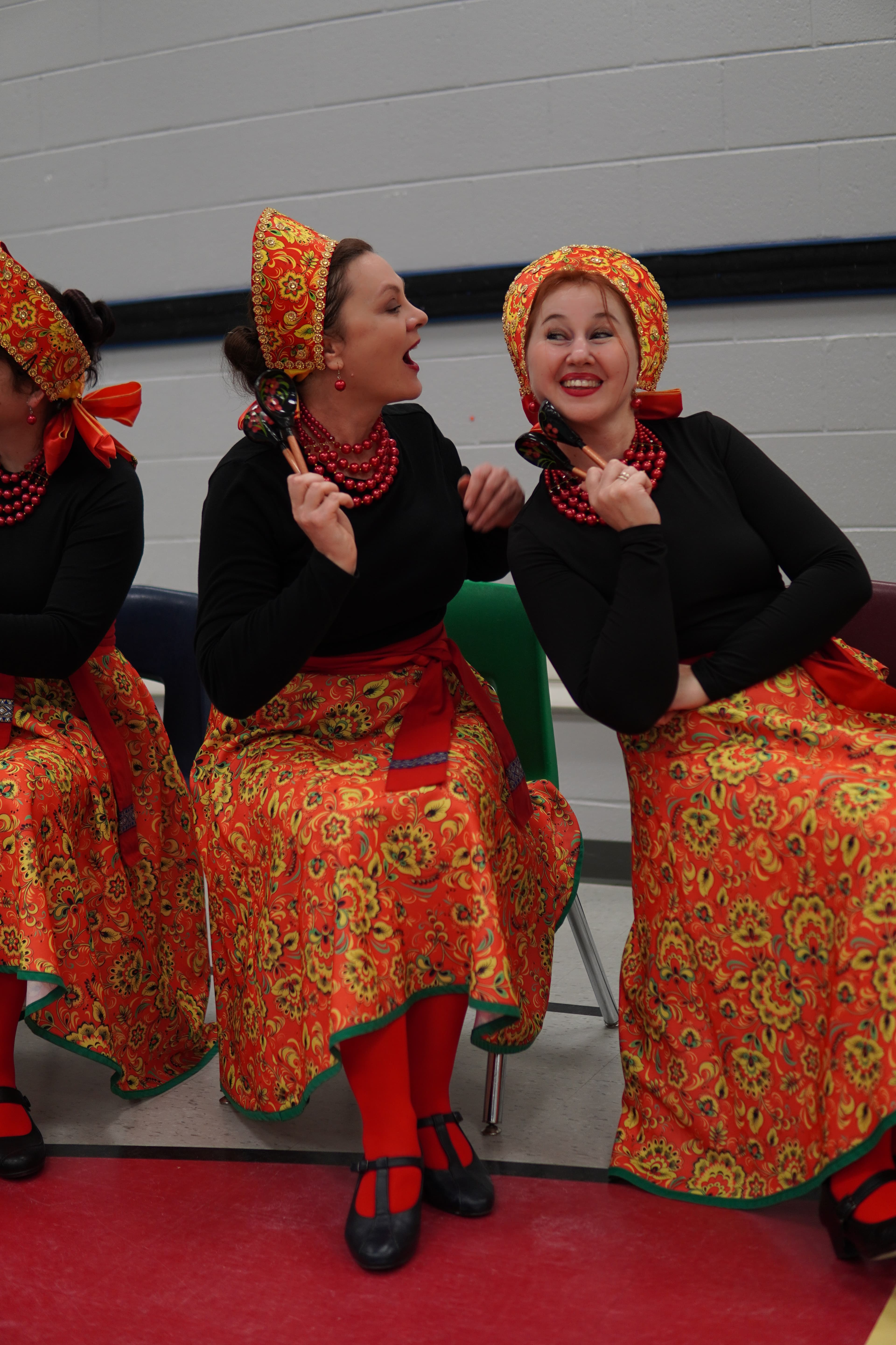 Folk dance performance